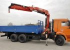 Автомобиль с краном-манипулятором 65115